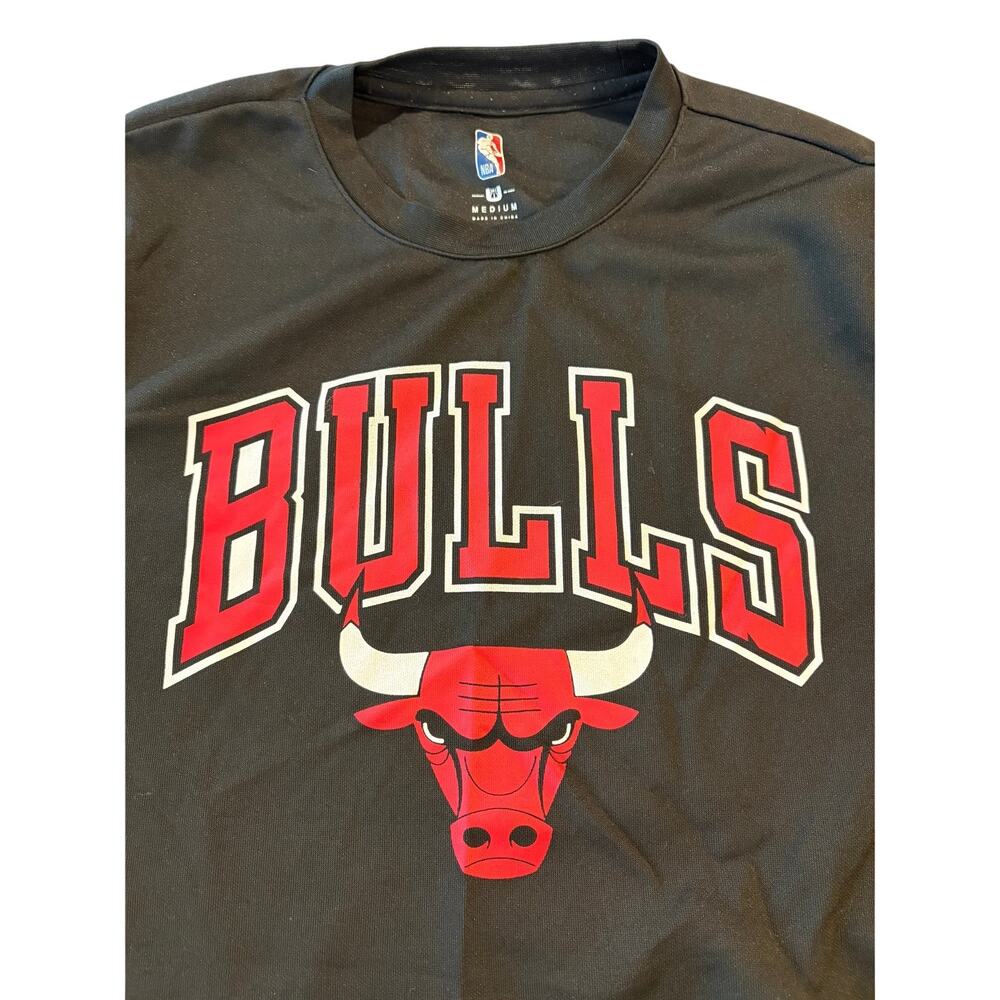 Chicago Bulls NBA Warmup Pullover Jersey Shirt Athletic Wear Med